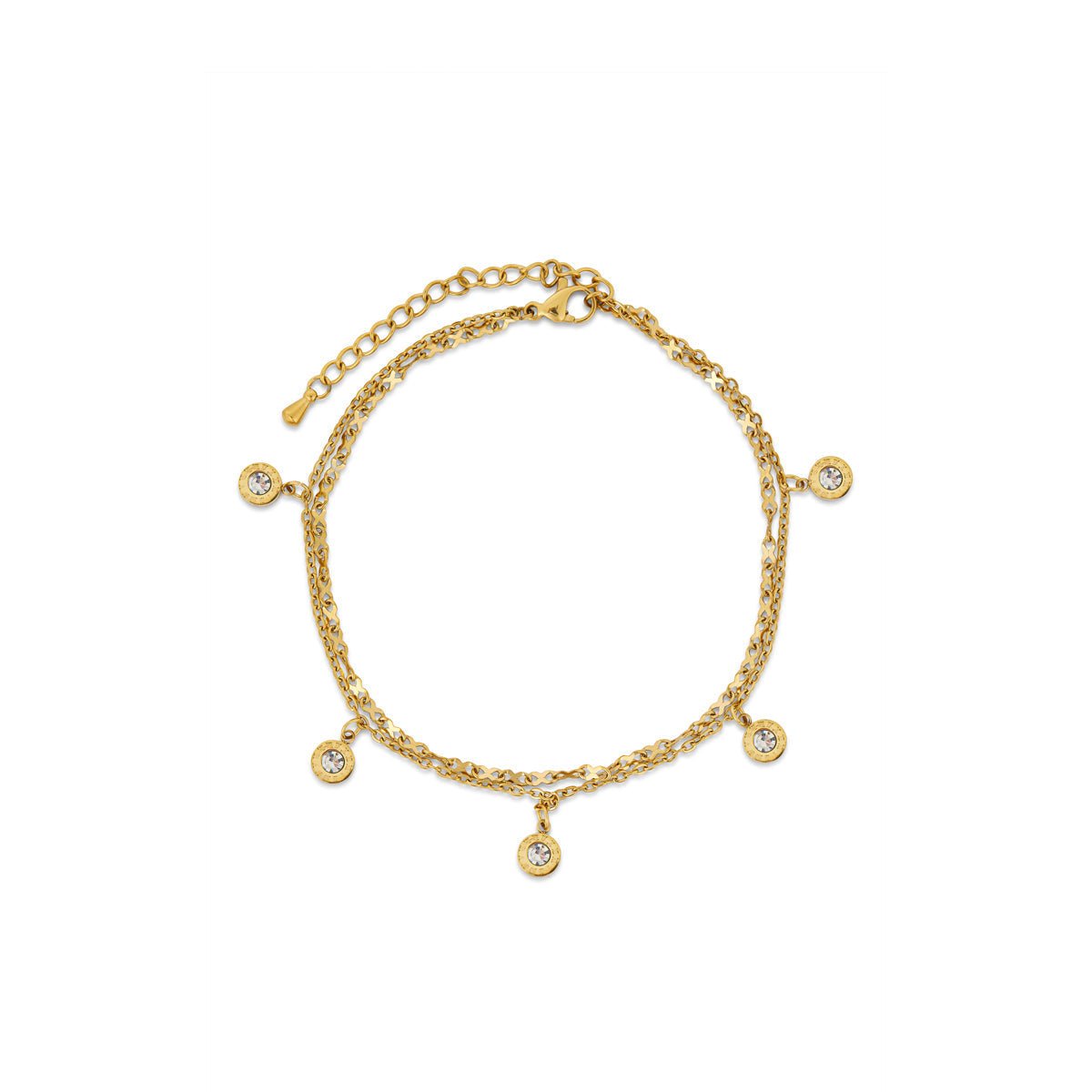 Atlas Gold Anklet