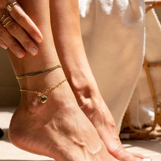 Love Anklet Gold