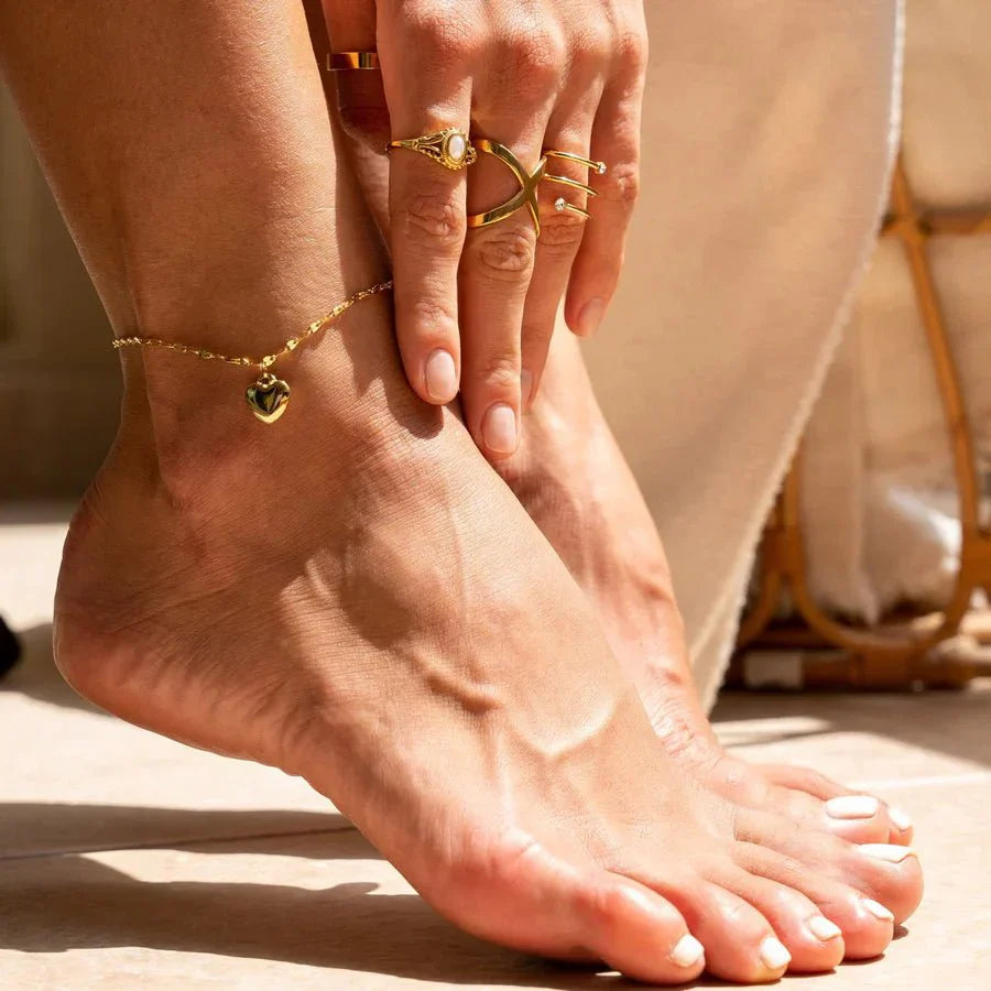Love Anklet Gold